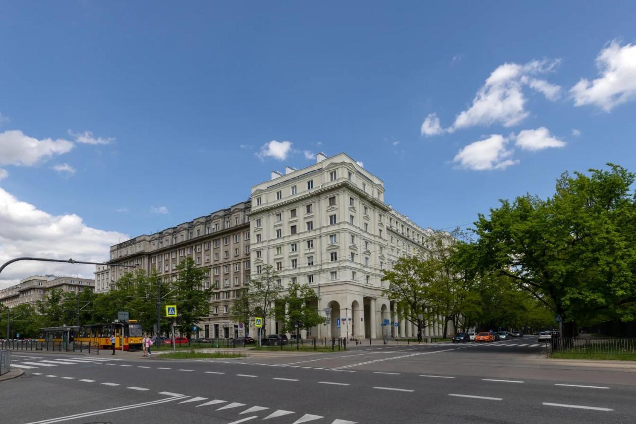 Przestronny Apartament Z Widokiem Na Miasto W Warszawie Warszawa Eksteriør bilde
